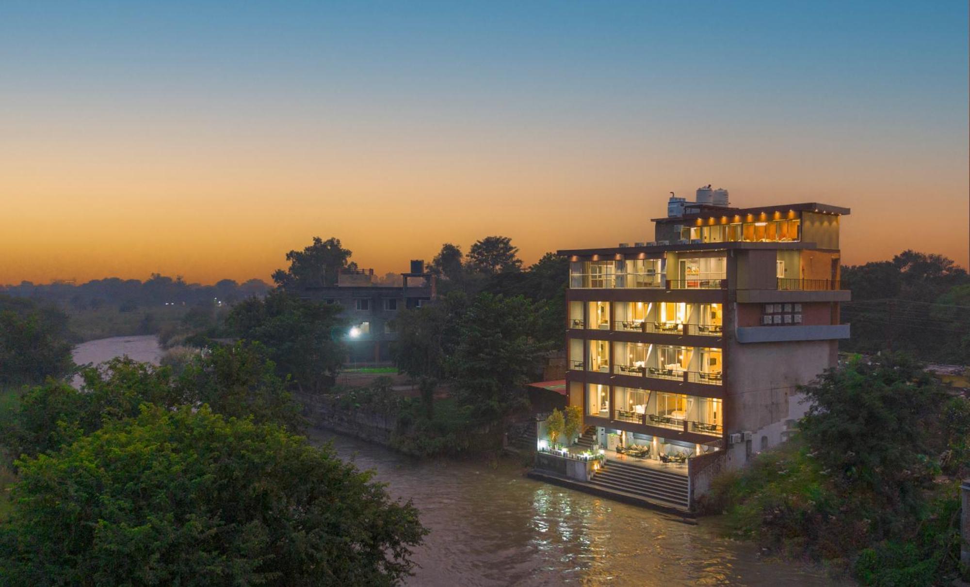 Sukoon By The Ganges - A Riverside Retreat Haridwār Εξωτερικό φωτογραφία